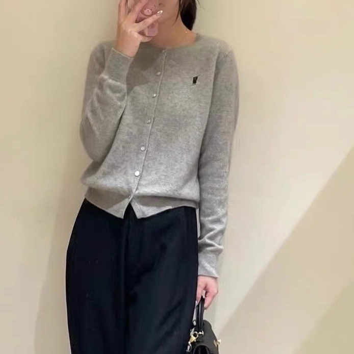2款RL polo 好氣質針織外套，刺繡小馬長袖開襟衫，版型包容度超高，慵懶中透著精緻感顯瘦又有型，圓領領搭配微寬松的版-細節圖5