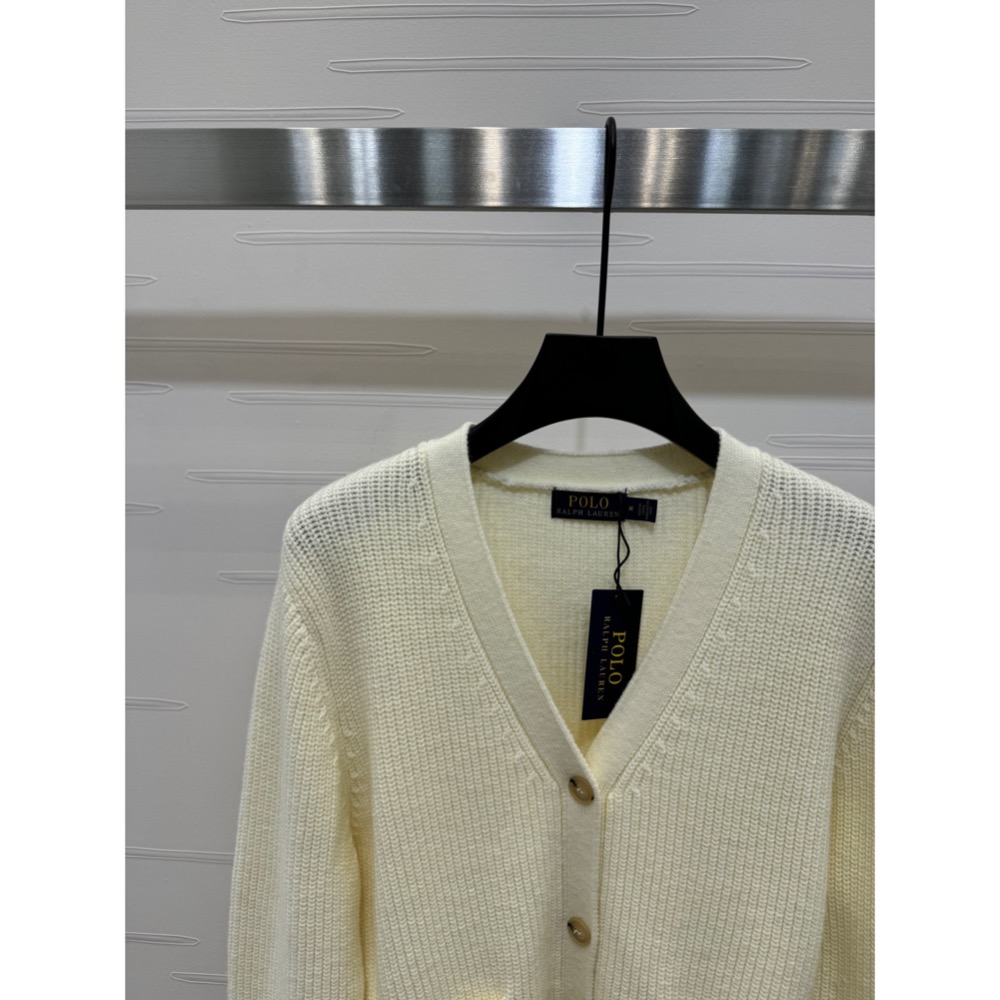 RL polo 好溫柔外套，Ralph lauren polo 刺繡小馬V領長袖開襟衫，H寬松小廓形落肩版型包容度超高，-細節圖2