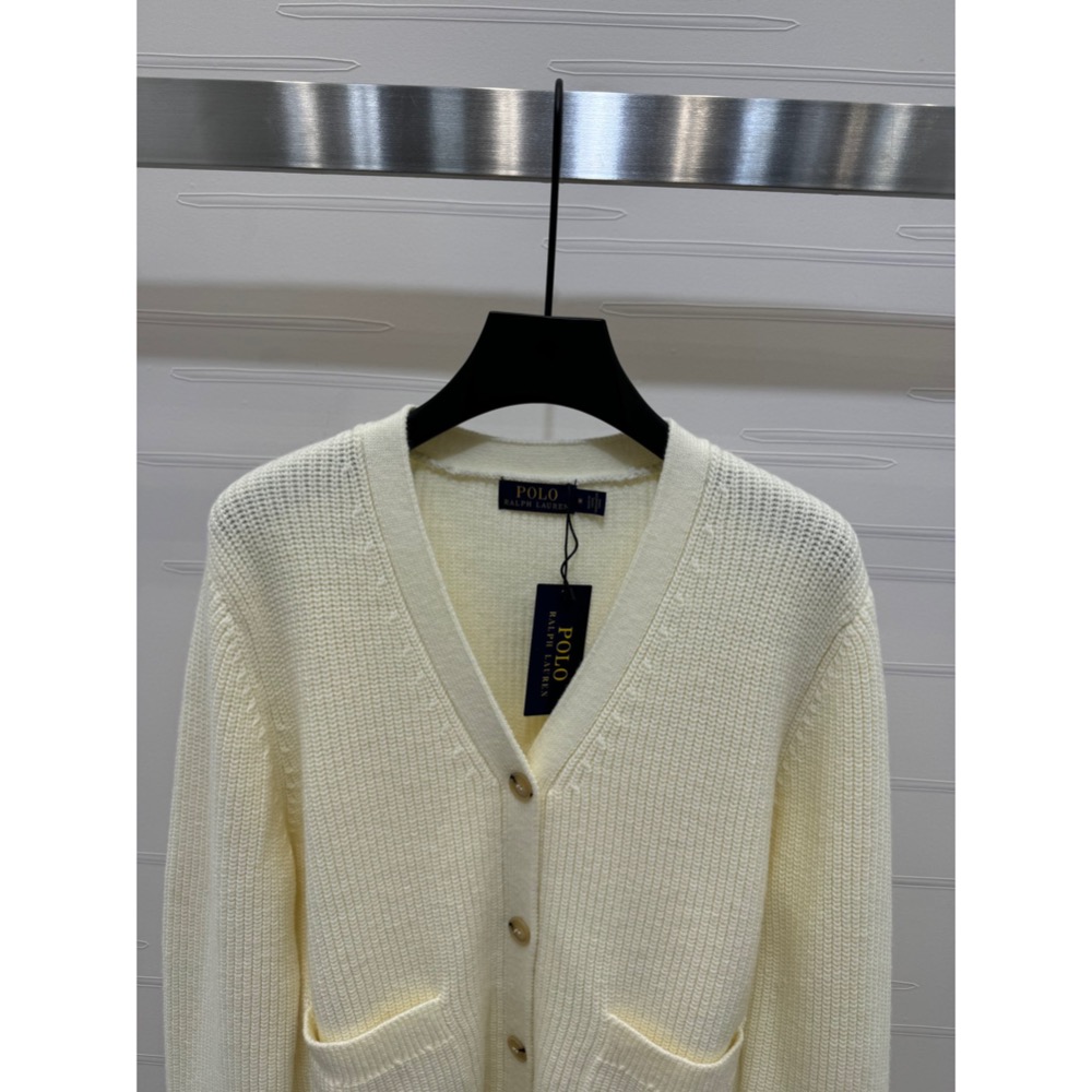 RL polo 好溫柔外套，Ralph lauren polo 刺繡小馬V領長袖開襟衫，H寬松小廓形落肩版型包容度超高，-細節圖3