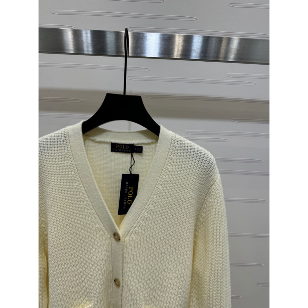 RL polo 好溫柔外套，Ralph lauren polo 刺繡小馬V領長袖開襟衫，H寬松小廓形落肩版型包容度超高，-細節圖7