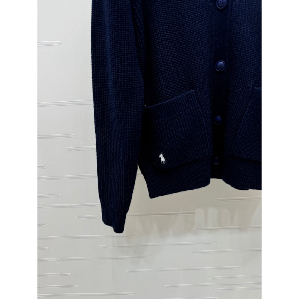 RL polo 好溫柔外套，Ralph lauren polo 刺繡小馬V領長袖開襟衫，H寬松小廓形落肩版型包容度超高，-細節圖10