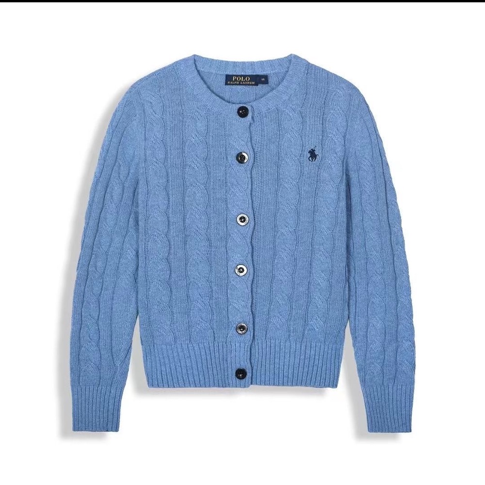 RL polo 針織外套 好氣質溫柔小外套，經典小馬刺繡，羊毛毛衣開襟衫羊 修身溫馨甜美 百搭很推👍  ✔國際運送約十幾-細節圖9