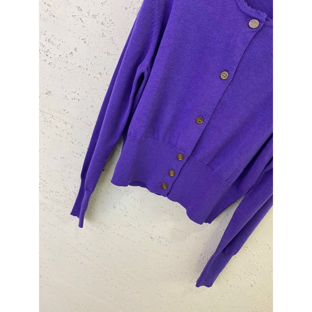 Vivienne Westwood 針織外套 小外套 土星刺繡短款甜美花邊領長袖針織衫開襟衫 英倫好氣質 三色  一個源-細節圖10