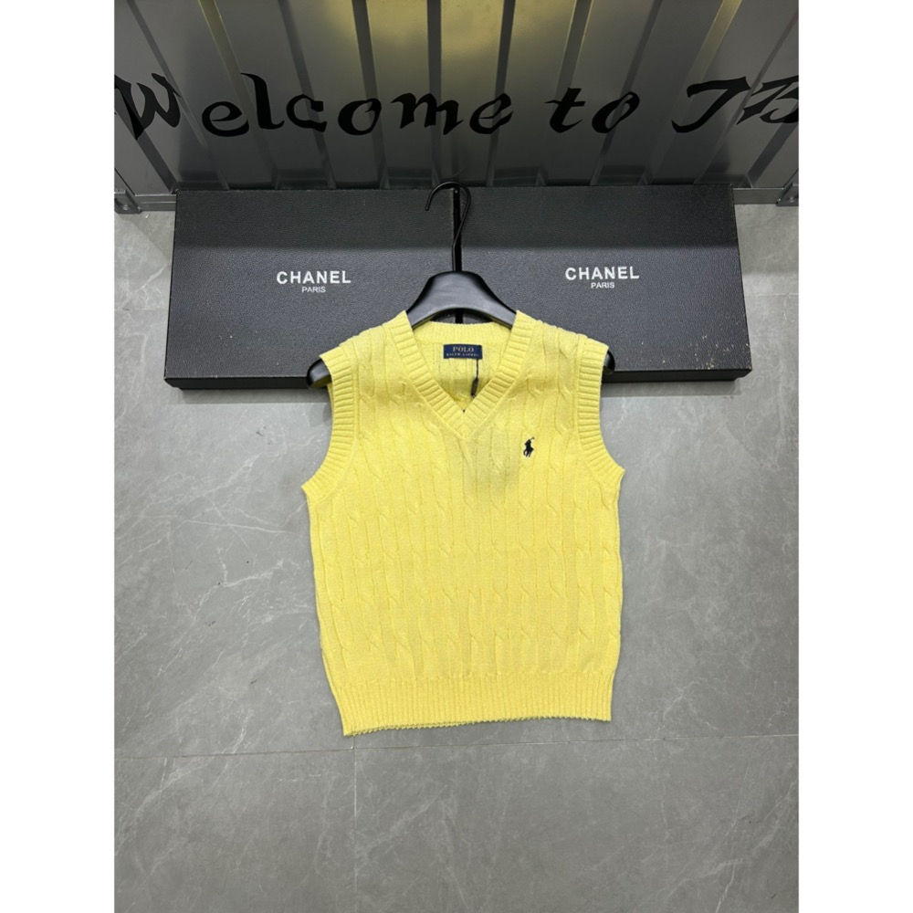RL polo 針織背心 毛衣 上衣 經典修身版絞花編結棉針織衫馬甲，經典款，太韓了，顏色都太好看了！氧氣美少女！給人又-細節圖8