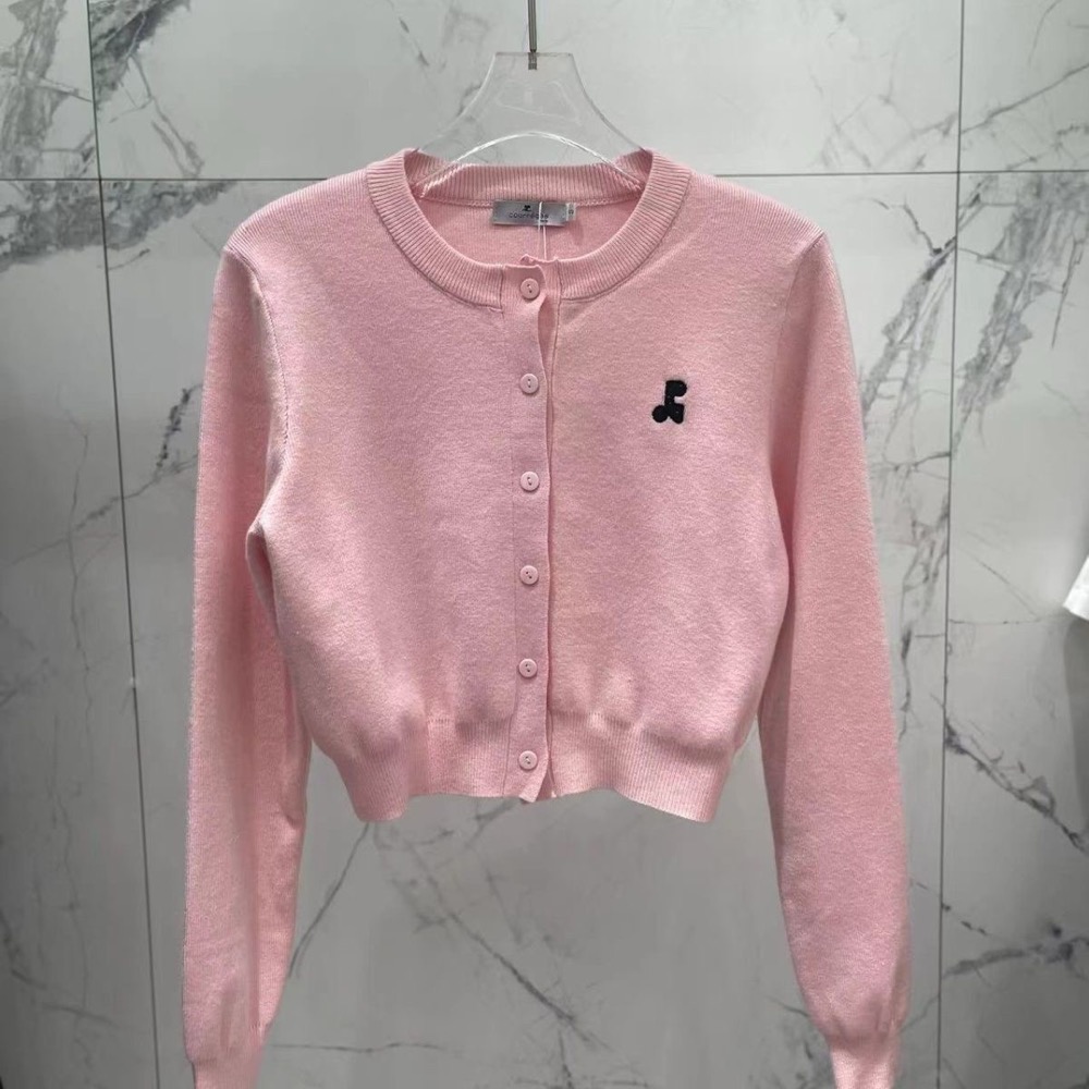 ￼韓國代購RR 針織外套 小外套  經典字母標識針織開衫 收腰顯瘦小性感Rest And Recreation  上衣褲-細節圖10