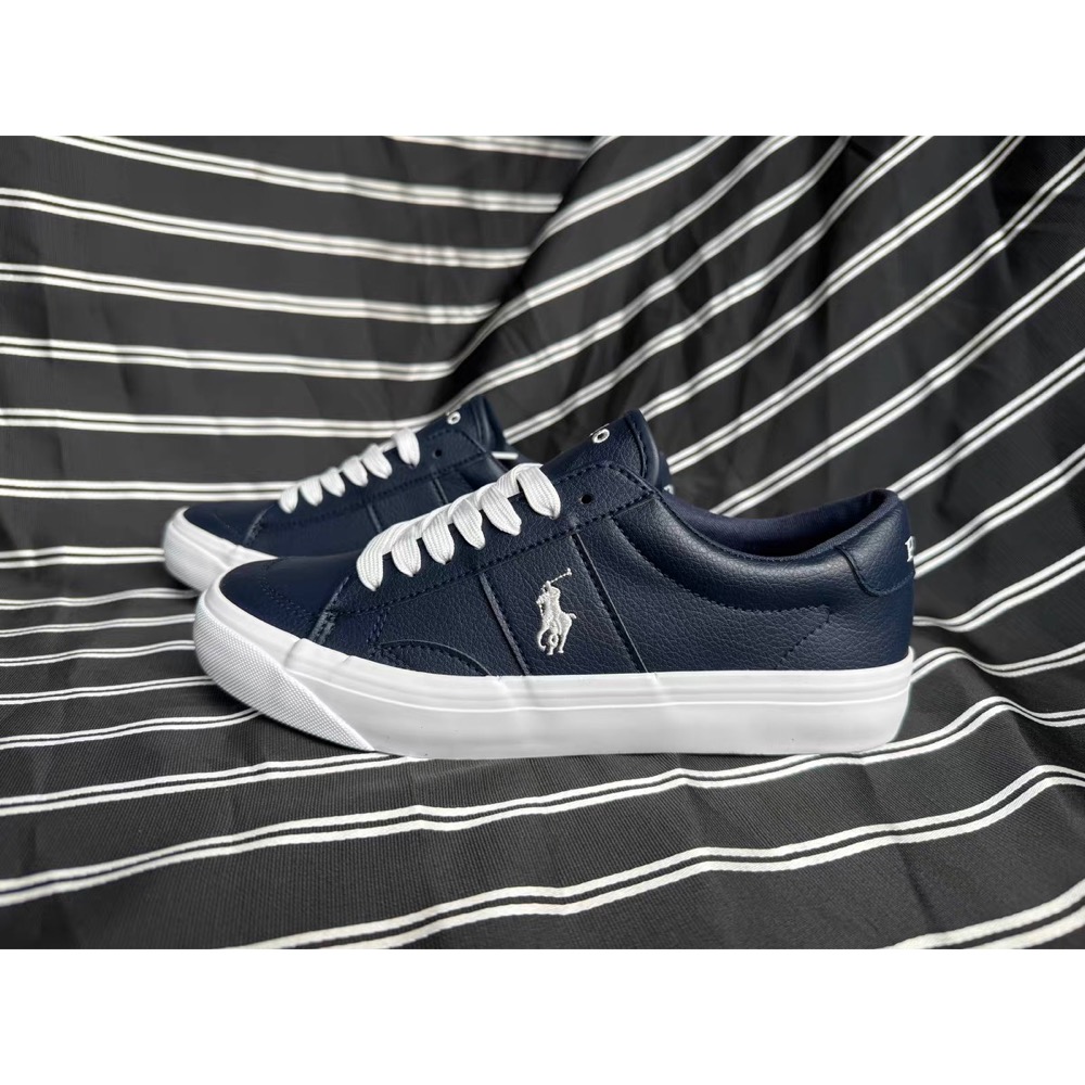 3款美國🇺🇸RL polo 布鞋 休閒鞋 方便鞋 英倫學院防撞 文藝低幫圓頭帆布鞋 萬斯風格 百搭女鞋 板鞋  34-40-細節圖5