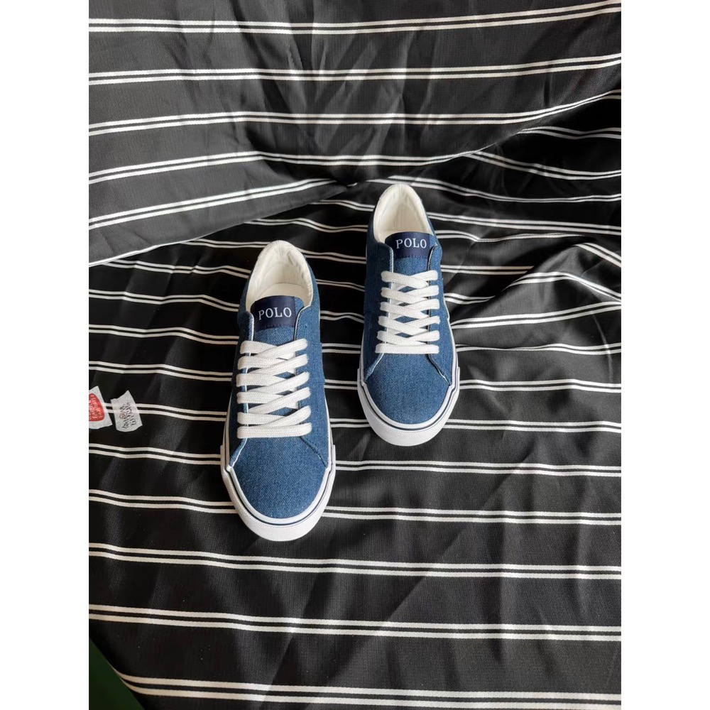 3款美國🇺🇸RL polo 布鞋 休閒鞋 方便鞋 英倫學院防撞 文藝低幫圓頭帆布鞋 萬斯風格 百搭女鞋 板鞋  34-40-細節圖10