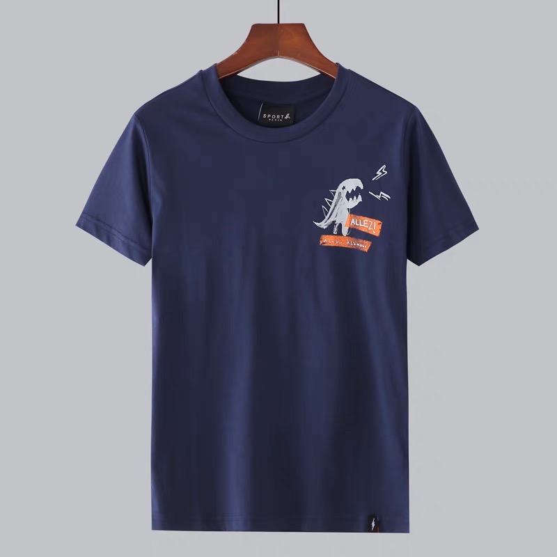 Agnes  b 上衣 短袖 T恤 恐龍系列 好氣質 這種純綿非常舒服好穿 單穿內搭都百搭實穿 會常常穿到的！男款  款-細節圖7