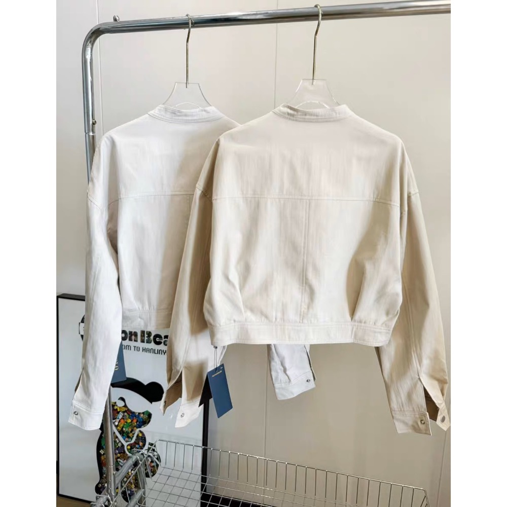 RL polo  戰馬刺繡外套 夾克 立領拉鍊外套 百搭休閒工裝  老錢風復古休閒百搭 文青夾克上衣 簡約超級百搭有氣質-細節圖7