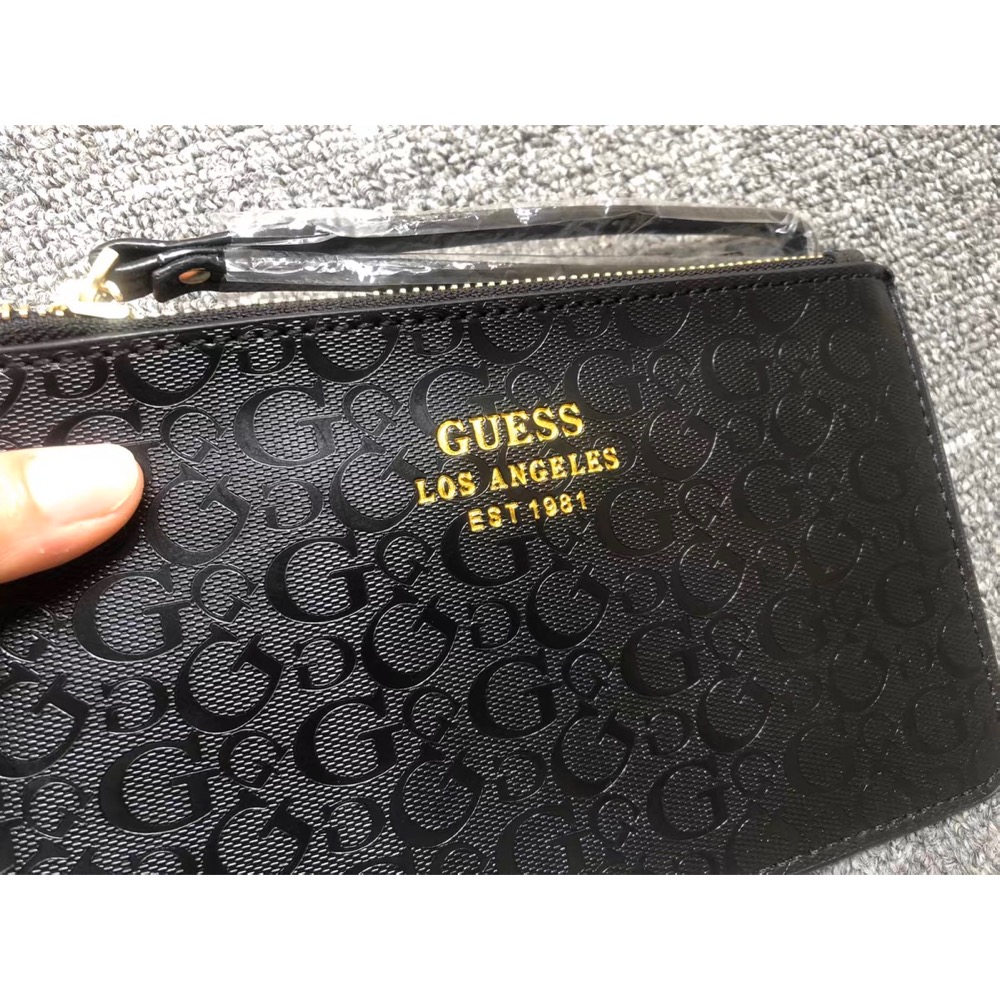 Guess 經典印花字母手机包零钱包手提包手挽包皮夾手拿包 經典老花好氣質 實用🌿  ✔️國際運送約十幾天，可以等待再下單-細節圖5