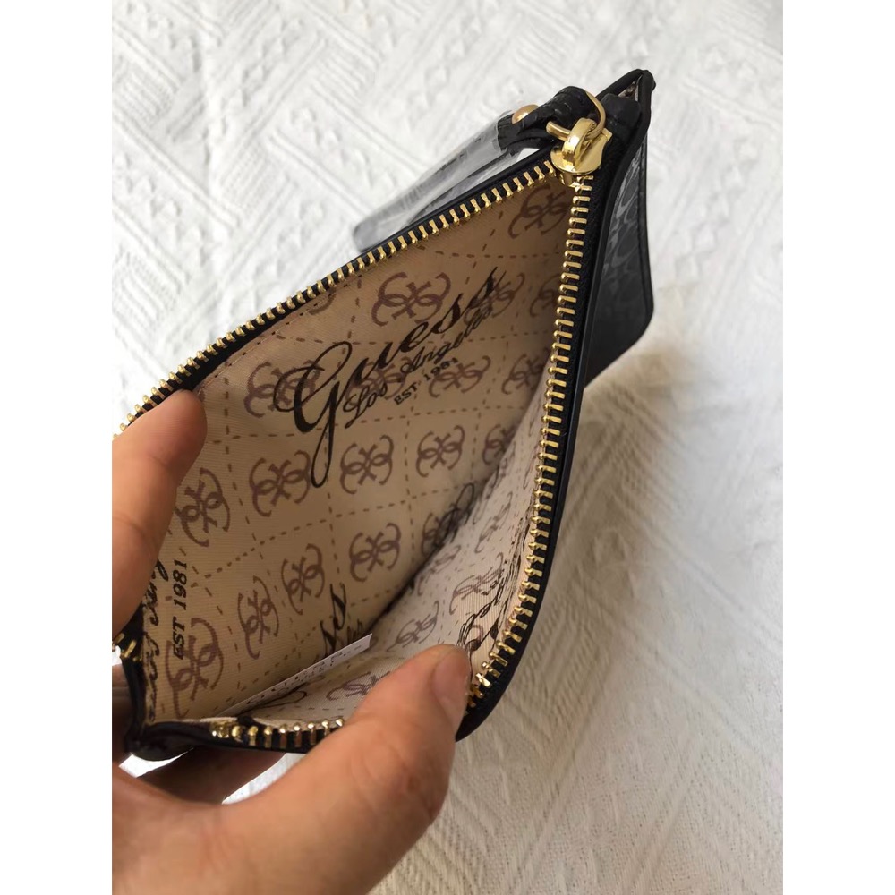 Guess 經典印花字母手机包零钱包手提包手挽包皮夾手拿包 經典老花好氣質 實用🌿  ✔️國際運送約十幾天，可以等待再下單-細節圖6