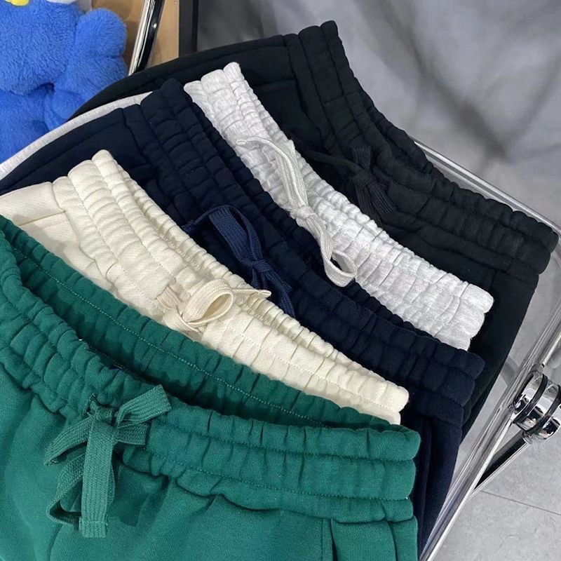 RL polo 休閒褲 棉褲 運動褲 經典刺繡 加絨拉絨束腳衛褲 休閒顯瘦顯高鬆緊好氣質好實穿！男女同款  ✔️尺寸多無法-細節圖5