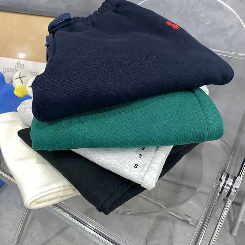 RL polo 休閒褲 棉褲 運動褲 經典刺繡 加絨拉絨束腳衛褲 休閒顯瘦顯高鬆緊好氣質好實穿！男女同款  ✔️尺寸多無法-細節圖7