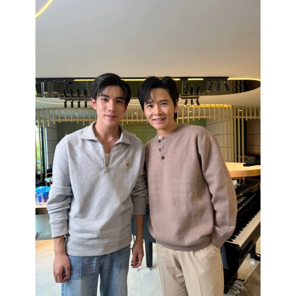 MK 法國🇫🇷小狐狸美式復古半拉鏈長袖T恤 上衣 衛衣 大學T，經典熱賣款，百搭基本款，實穿 怎麼搭都可以的 法國-細節圖3