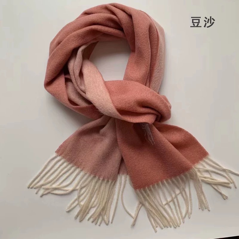 英國RL polo  圍巾 流蘇圍巾🧣好氣質好好看 小馬刺繡 羊毛純色 百搭秋冬 男女情侶 保暖圍巾 軟糯圍脖-細節圖2