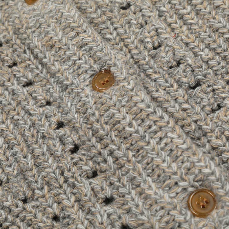 溫柔系🌿Vivienne Westwood 毛衣外套 小外套 法式勾花土星刺繡毛衣外套 針織開襟衫 經典土星刺繡 氣質-細節圖7