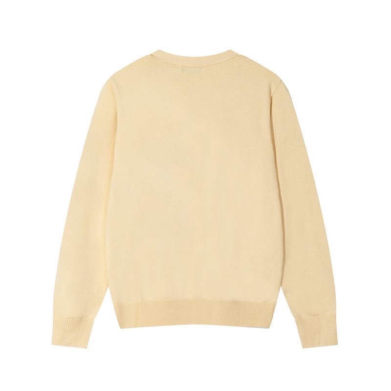 小狐狸針織外套 小外套 毛衣外套 針織開襟衫 經典MAISON狐狸頭 KITSUNE刺繡寬松潮流 太溫柔啦 真的太愛軟軟-細節圖4