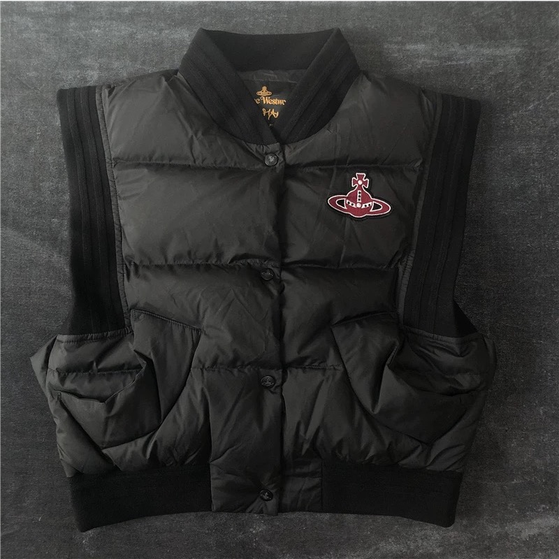 Vivienne Westwood 羽絨背心 外套 馬甲  薇薇安土星馬甲背心 90鵝絨 好看實穿百搭   您願等，我就-細節圖4