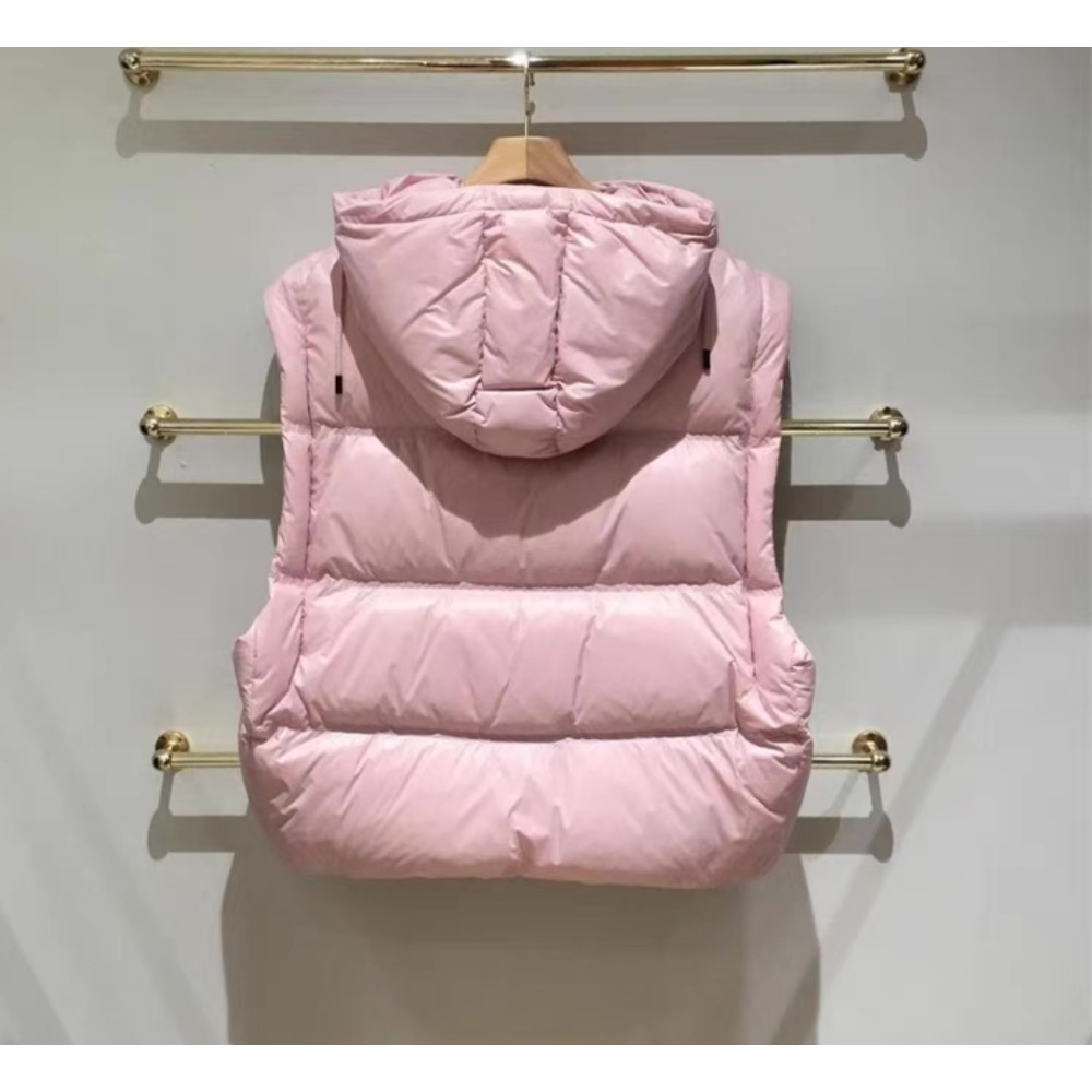 Vivienne Westwood 羽絨外套 背心外套 韓國同步鵝絨馬甲 可拆卸袖子兩種穿法麵包外套 羽絨大衣 新款星球-細節圖8