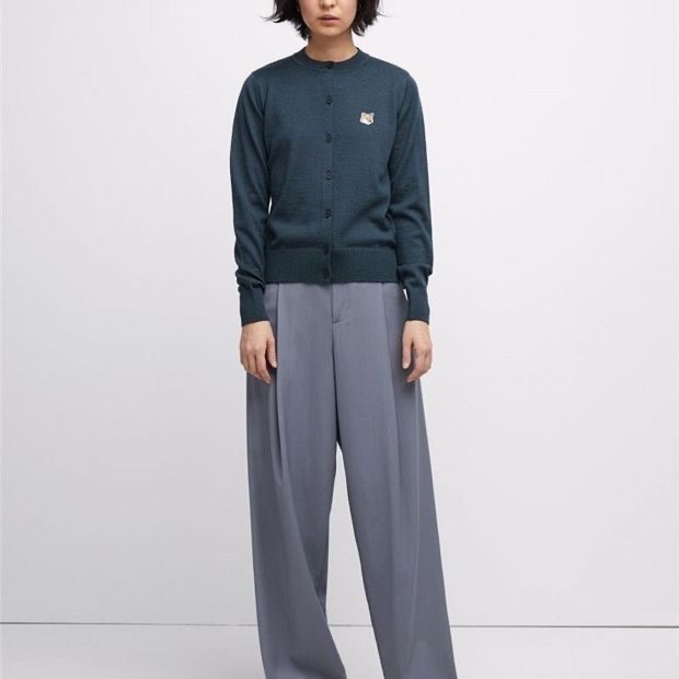 Jennie款 法國🇫🇷MK 小狐狸針織外套 小外套  背心 開襟衫 Q 實穿 怎麼搭都可以的四季款法國🇫🇷MK-細節圖5