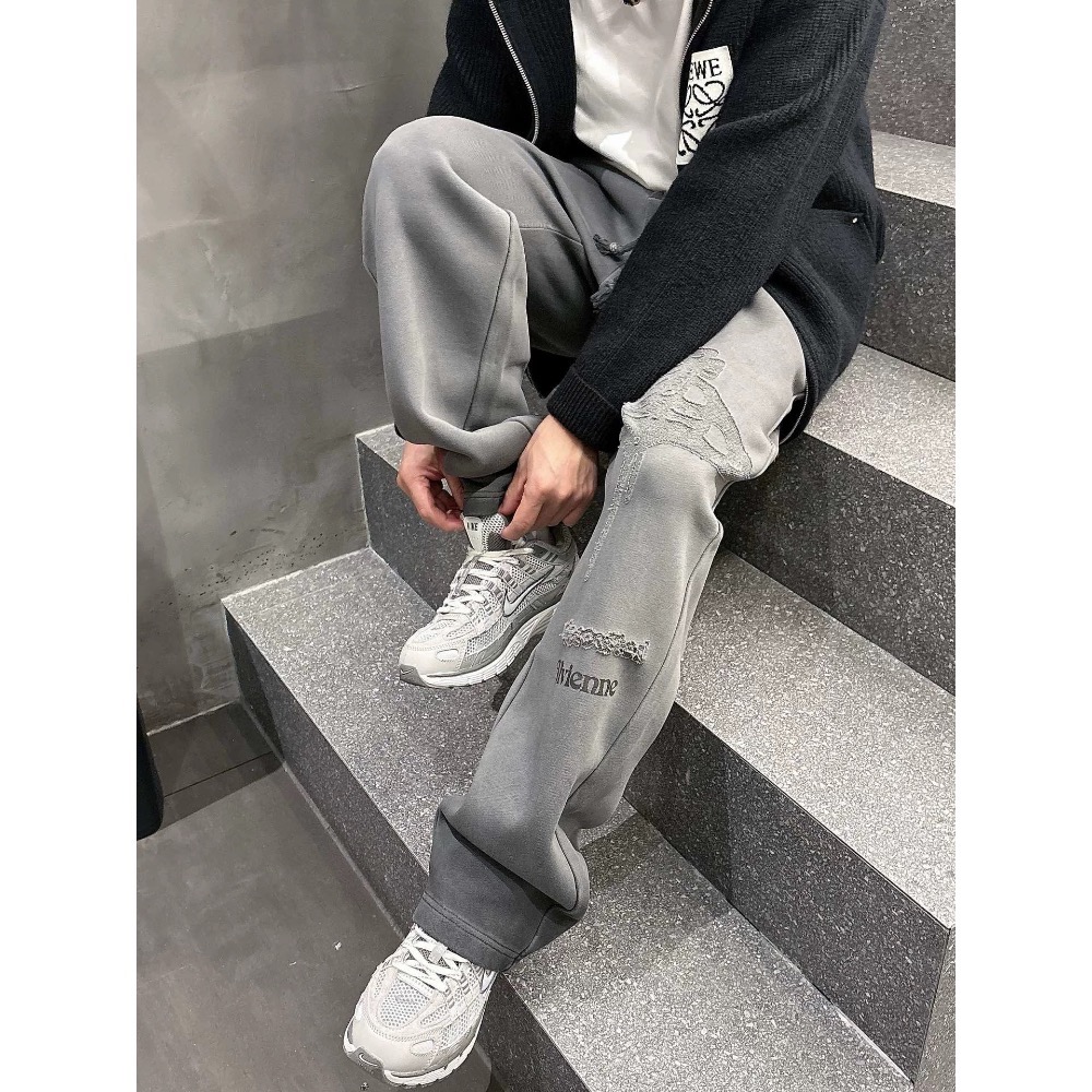 Vivienne Westwood 長褲 運動休閒褲  大土星刺繡logo織帶休閒褲衛褲運動褲長褲 男女款 非常百搭舒服-細節圖6