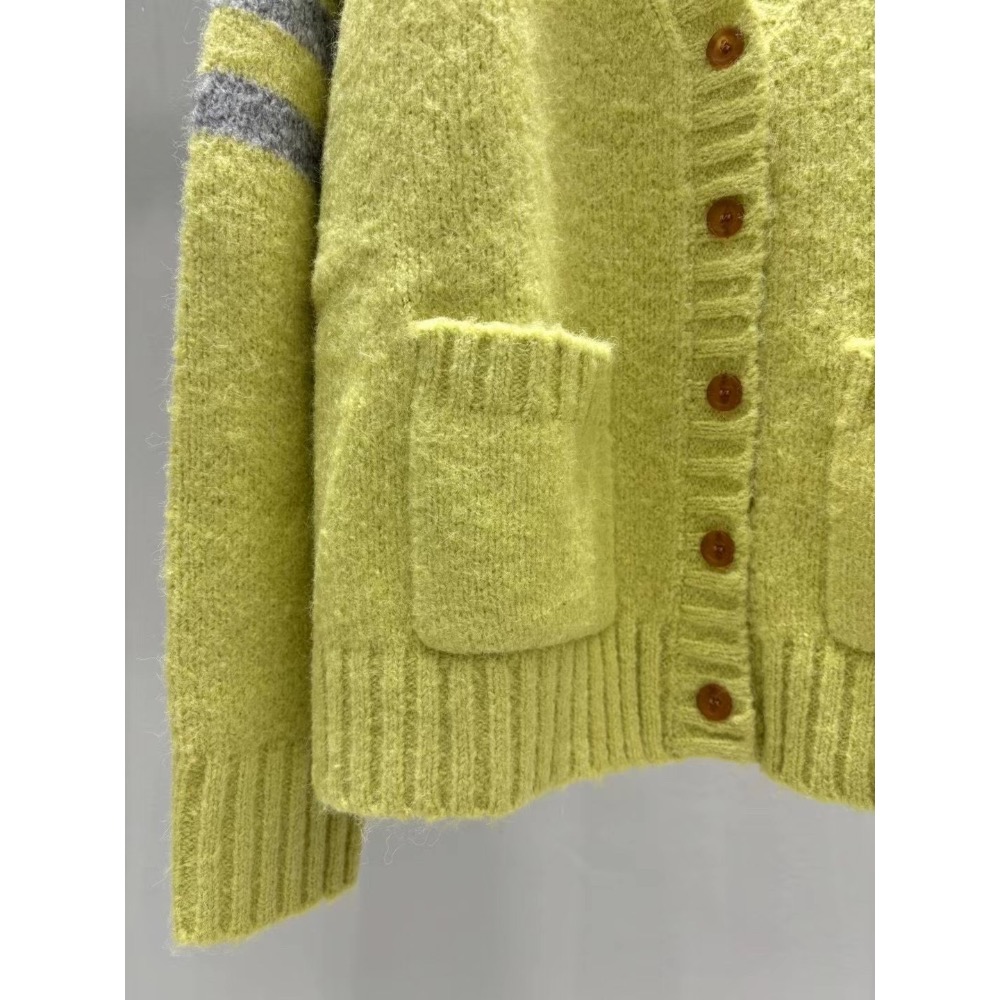 Vivienne Westwood 針織外套 毛衣 V領開襟衫 針織衫 毛衣外套 刺繡章logo V領針織開衫 SML-細節圖11