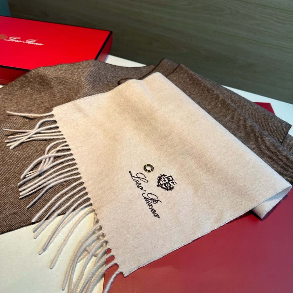 Loro Piana 山羊絨圍巾，諾悠翩雅，極品山羊絨圍巾披肩，送人自留都優！100%羊絨，手感軟糯，更有光澤，也增加了-細節圖6