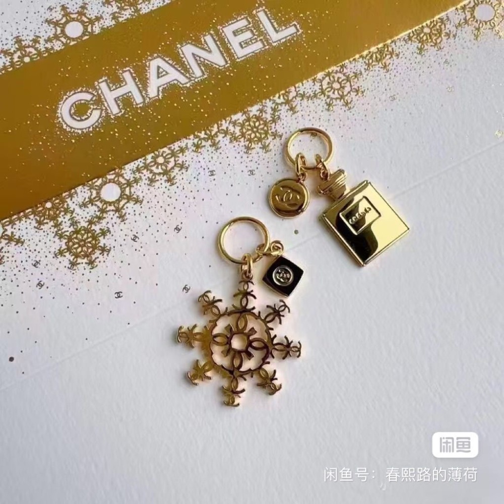 Chanel 香奈兒 VIP積分贈品禮 掛件鑰匙扣吊飾掛飾 精緻漂亮 雪花❄️  ✔️國際運送約十幾天，可以等待再下單，-細節圖3