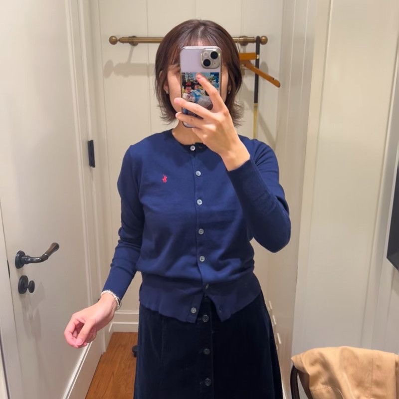 RL 小外套 針織外套 毛衣外套 小馬標針織衫上衣 毛衣 經典百搭單品！羊毛軟糯  經典的版型加上新颜色 好看！  ✔️-細節圖2