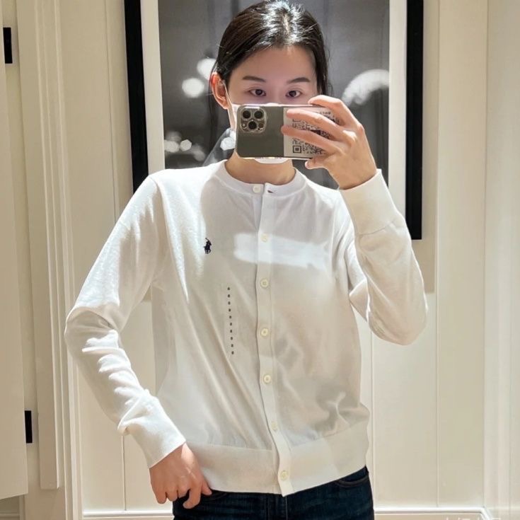 RL 小外套 針織外套 毛衣外套 小馬標針織衫上衣 毛衣 經典百搭單品！羊毛軟糯  經典的版型加上新颜色 好看！  ✔️-細節圖4