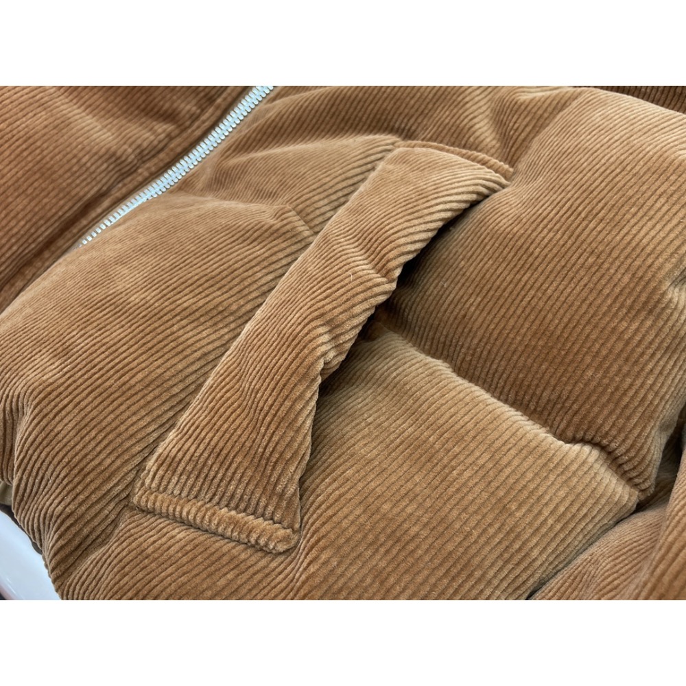 RL 外套 經典小馬刺繡 漂亮羊羔毛領老錢風燈芯絨羽絨外套 翻領毛毛Q 輕薄就保暖 簡約百搭羽絨外套 清新好氣質 顯白-細節圖8