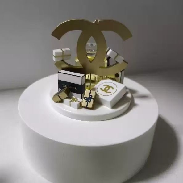 香奈兒Chanel vip專櫃積分禮 水晶擺件 小香禮品 cc雪花水晶禮盒七夕禮物紀念擺件新款正版生日 高級又討喜的禮品-細節圖3