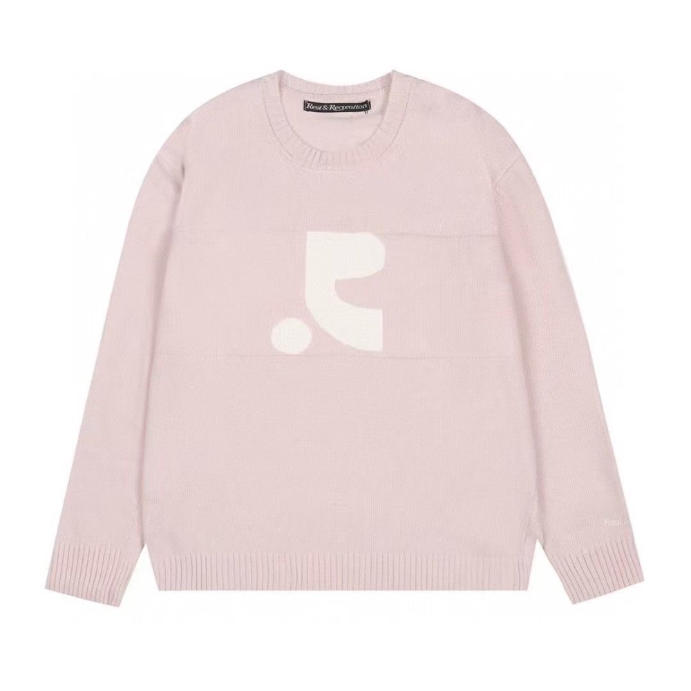 韓國RR 毛衣 針織衫 秋冬新款OVERSIZED寬松針織毛衣 針織衫 休閒寬松毛衣秋冬款 可甜可鹹 男女同款❤️  ✔-細節圖9