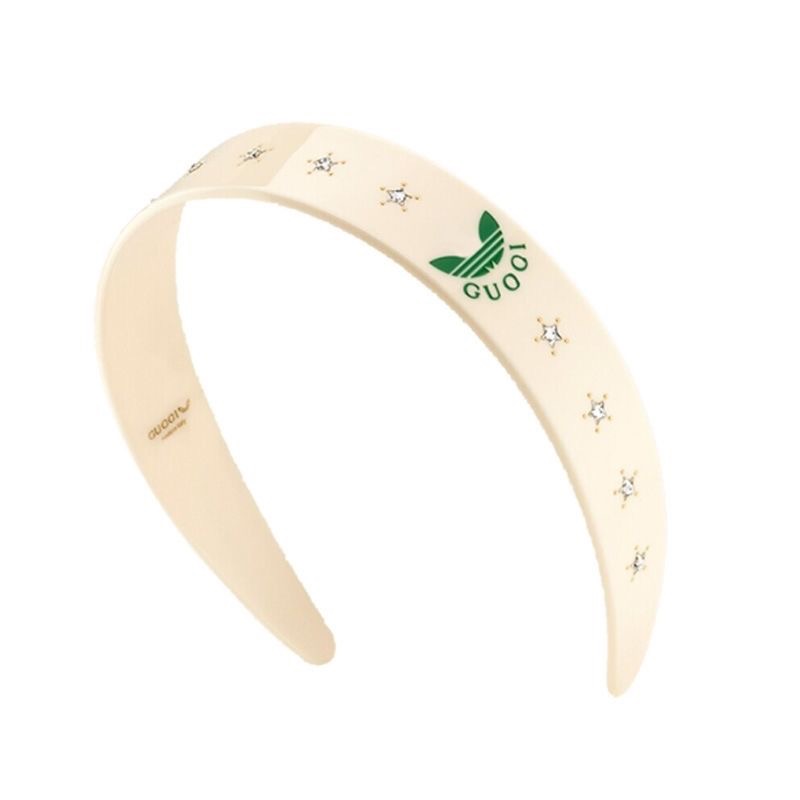 Adidas x Gucci 髮箍 髮夾 髮飾 高級感臉氣質 高顏值 永不退流行款式  髮夾2900髮哭4500  下標-細節圖4