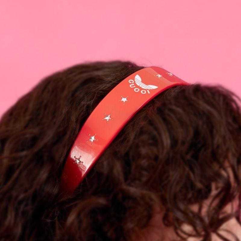 Adidas x Gucci 髮箍 髮夾 髮飾 高級感臉氣質 高顏值 永不退流行款式  髮夾2900髮哭4500  下標-細節圖9