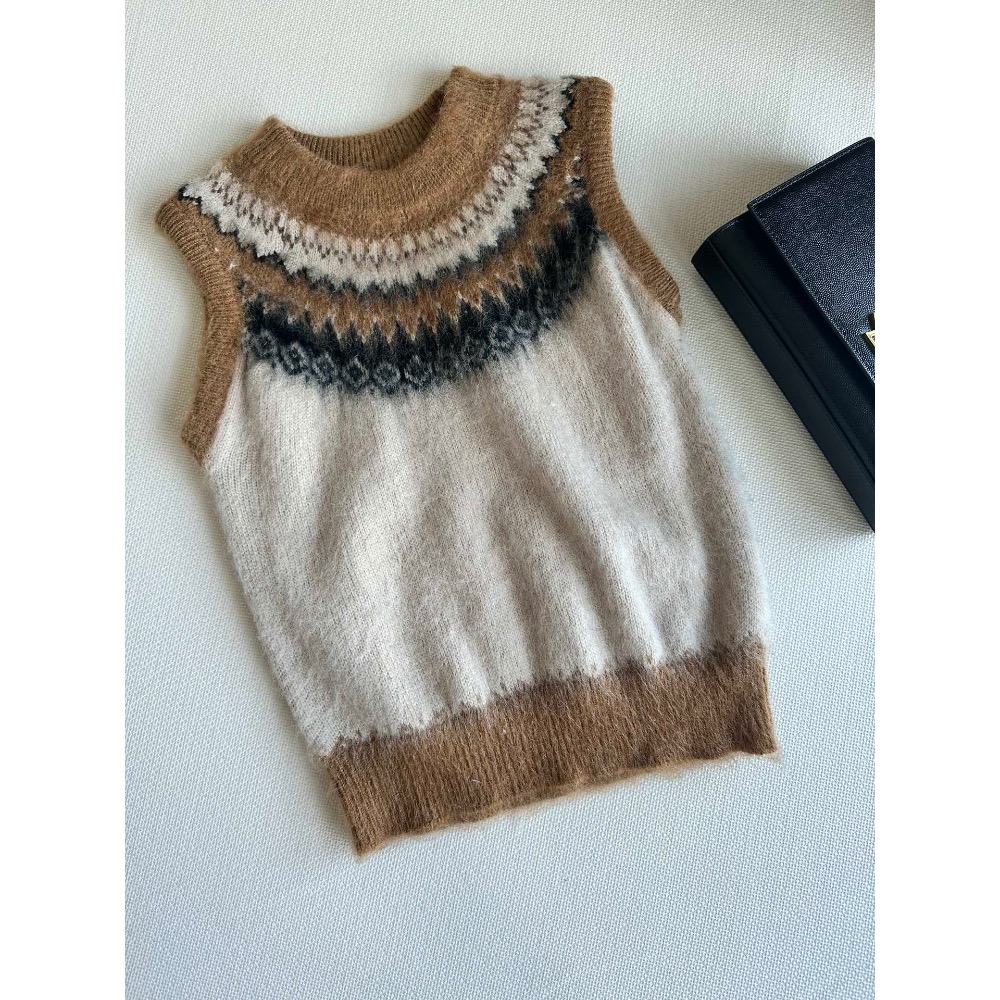 RL 背心 馬甲 費爾島 高級又萌 vintage美式復古 可愛 氣質！萬年不敗 9歲穿到99歲的老錢風單品  ✔️尺寸-細節圖4