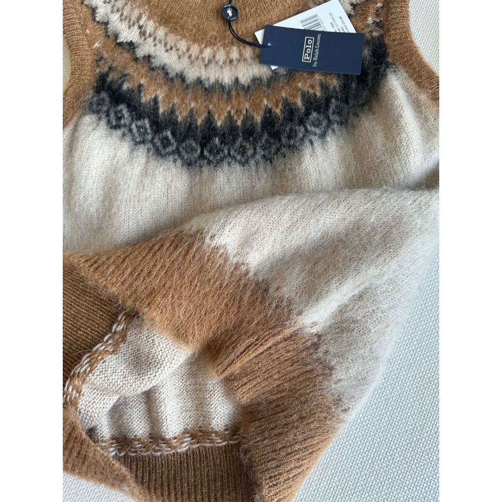 RL 背心 馬甲 費爾島 高級又萌 vintage美式復古 可愛 氣質！萬年不敗 9歲穿到99歲的老錢風單品  ✔️尺寸-細節圖7