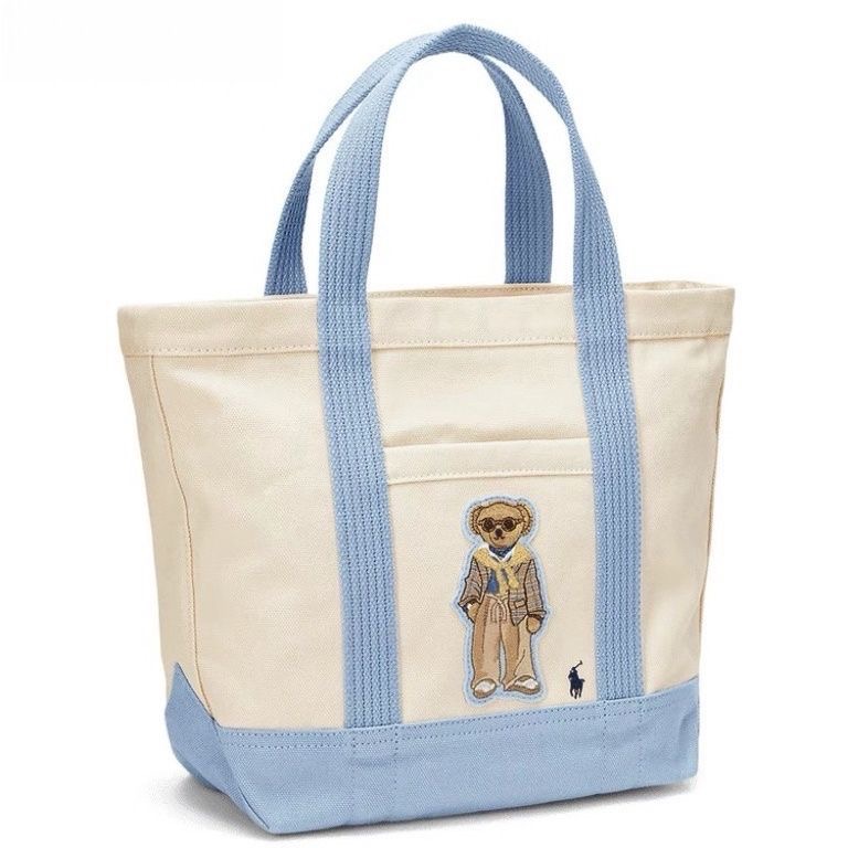 2024新款女士手提大容量刺绣帆布托特包包-細節圖2