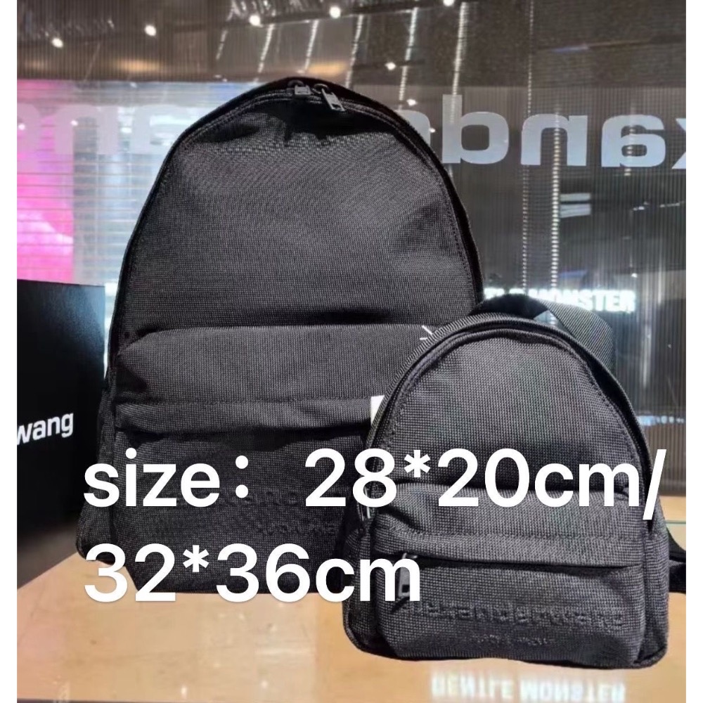 亞歷山大王 後背包 斜背包 雙肩包  高顏值大王包 Alexander Wang AW 素素的最好搭 小的4990，大的-細節圖2