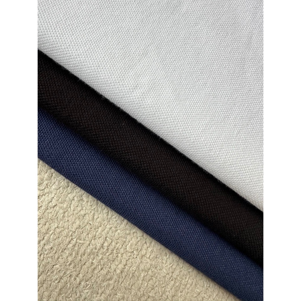 RL polo 小熊標polo衫 T恤 上衣，修身經典百搭夏季新品撞色小熊刺繡珠地棉Polo短袖 長絨棉雙紗織造的珠地網-細節圖9