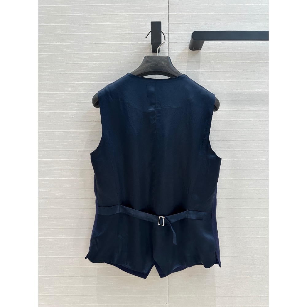 RL polo 套裝 背心外套 長褲 闊腿褲，R紫標，長期主義高智感穿搭亞麻套裝！醋酸馬甲搭配捏褶直筒闊腿褲，一套輕鬆演-細節圖9