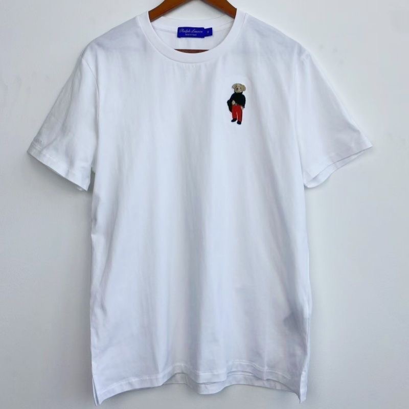 Polo RL T恤 上衣 高級紫標!!胸口可愛萌刺繡小熊🐻短袖T恤，自留款  舒服好穿好氣質百搭❤️  ✔️國際運送-細節圖2