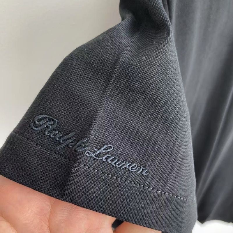 Polo RL T恤 上衣 高級紫標!!胸口可愛萌刺繡小熊🐻短袖T恤，自留款  舒服好穿好氣質百搭❤️  ✔️國際運送-細節圖10