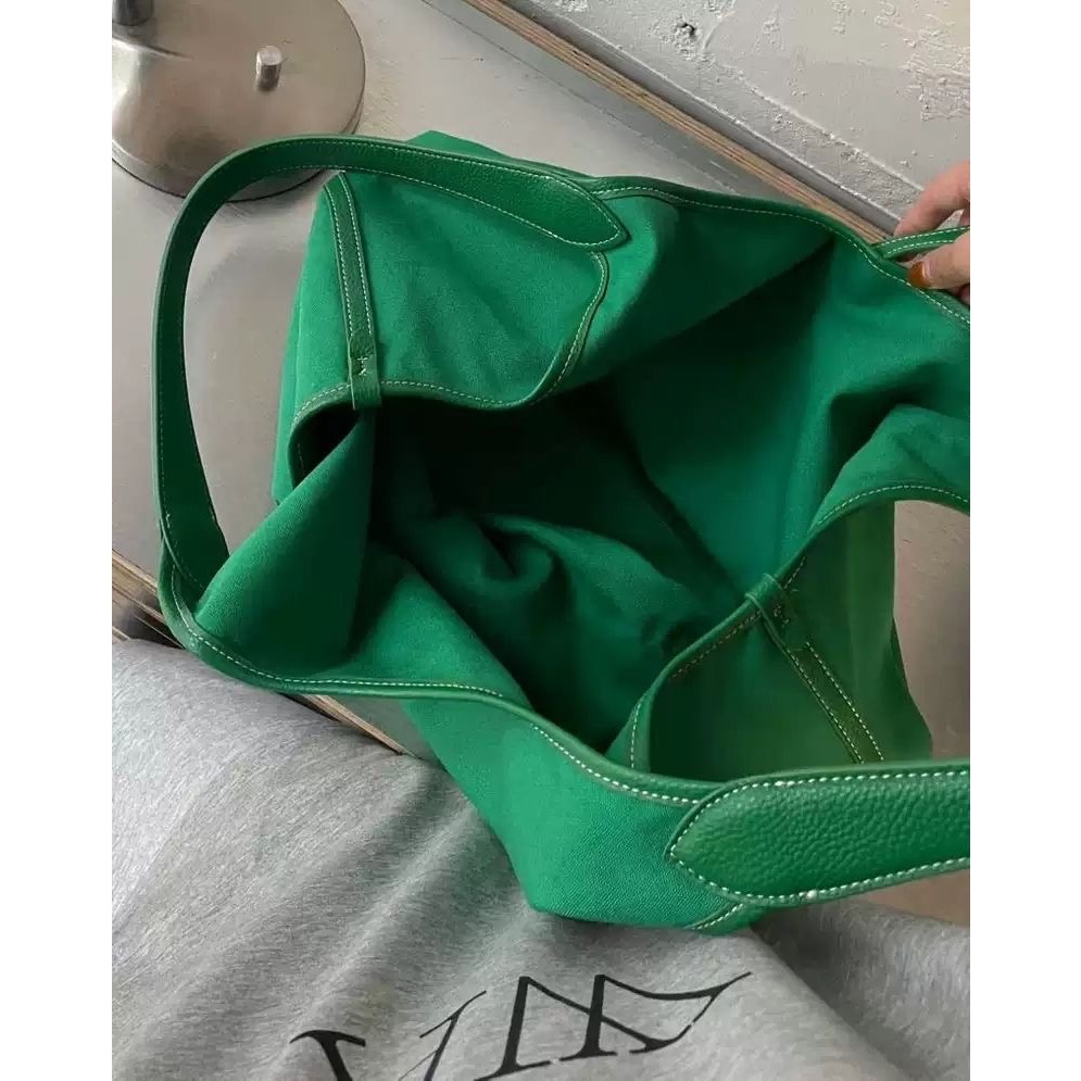 RL polo 好氣質水桶包 菜籃子 托特包 大容量單肩包 肩背包 帆布百搭水桶包包 實用不後悔款 女生必備包 因爲出國-細節圖9