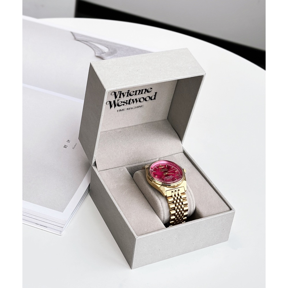 Vivienne Westwood 手錶 -土星玫紅手錶！在這個瞬間萬變的時尚世界中，vivienne土星手錶以其獨特的-細節圖9