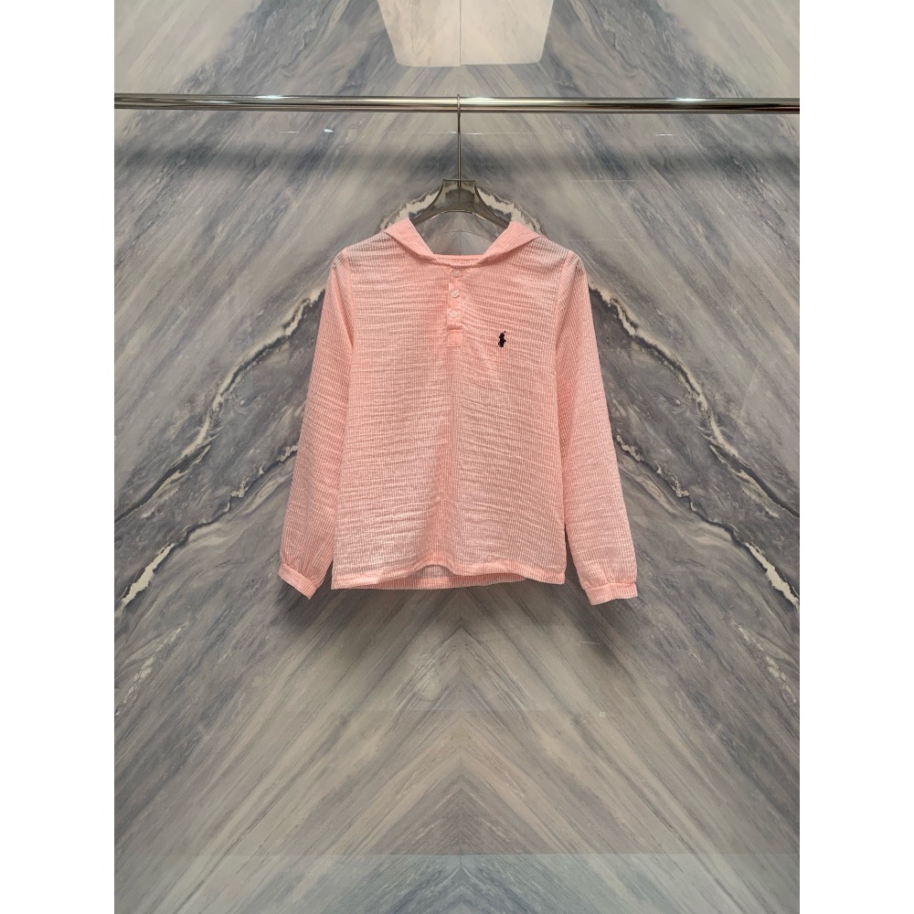 RL polo 氣質休閒套裝 經典款小馬刺繡連帽T恤 休閒短褲，RL連帽防曬服小馬刺繡logo套裝，以其精緻的細節和獨特-細節圖2