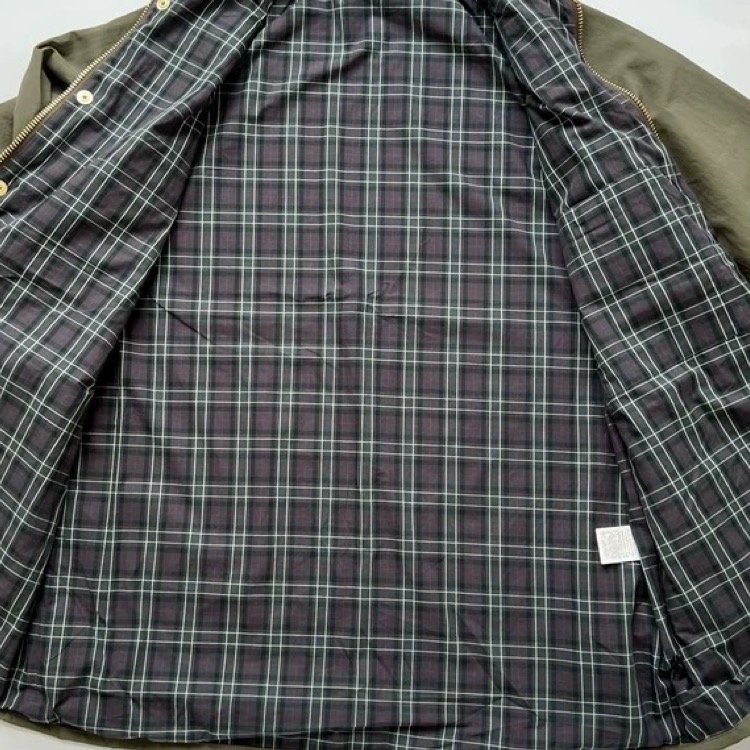 Barbour 大衣 風衣 外套 好氣質 好顯瘦 联名spick span 复古工装无蜡外套风衣中长款秋冬 再經典不過了-細節圖8