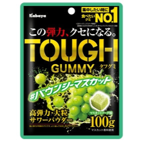 kabaya卡巴 TOUGH 超彈力軟糖 超Q軟糖 綜合汽水軟糖 雙色葡萄軟糖 雙色檸檬軟糖 麝香葡萄軟糖 100g-細節圖4