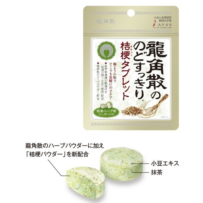 【星雨日貨】開發票 龍角散潤喉錠 無糖潤喉糖 原味 蜂蜜檸檬 桔梗抹茶 龍角散喉錠10.4g-細節圖2