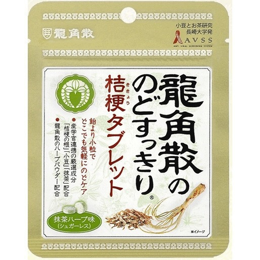 【星雨日貨】開發票 龍角散潤喉錠 無糖潤喉糖 原味 蜂蜜檸檬 桔梗抹茶 龍角散喉錠10.4g-規格圖6